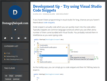 Tablet Screenshot of domagojsalopek.com